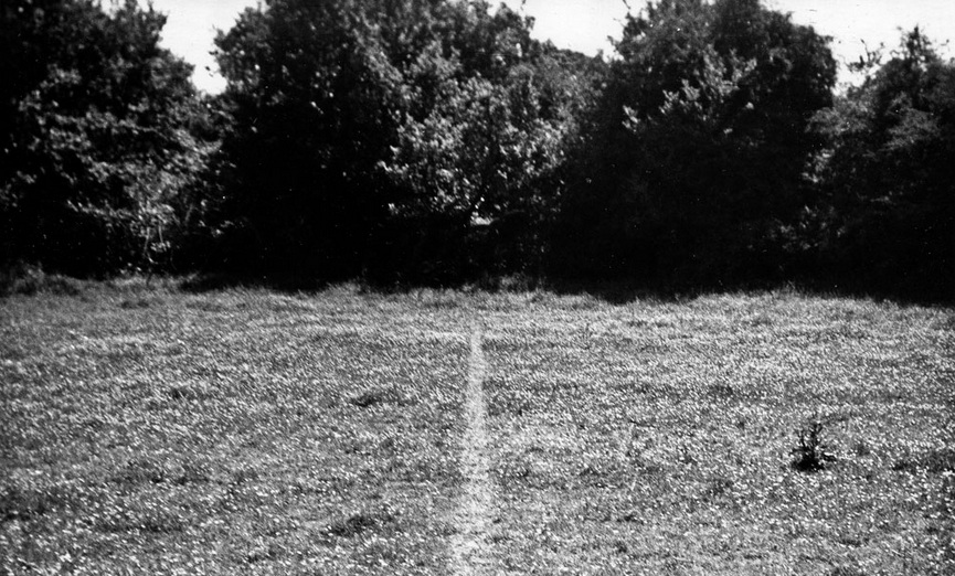 A Line Made By Walking - Richard Long